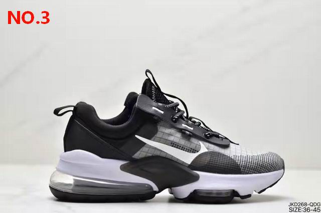 Nike Air Max Zoom 2095 Unisex Shoes Grey Black White;